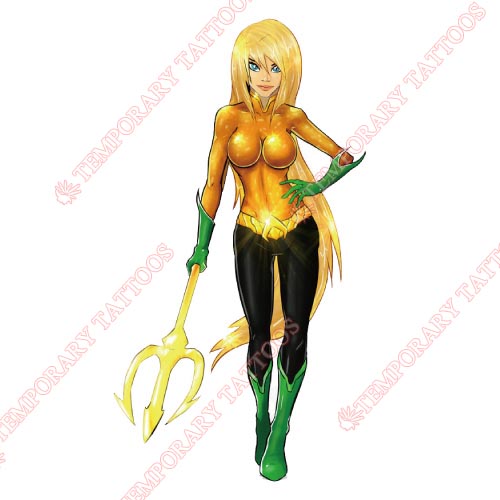 Aquaman Customize Temporary Tattoos Stickers NO.442